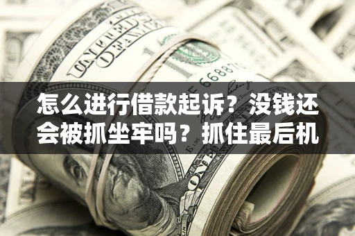 北京怎么进行借款起诉？没钱还会被抓坐牢吗？抓住最后机会！