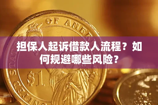北京担保人起诉借款人流程？如何规避哪些风险？